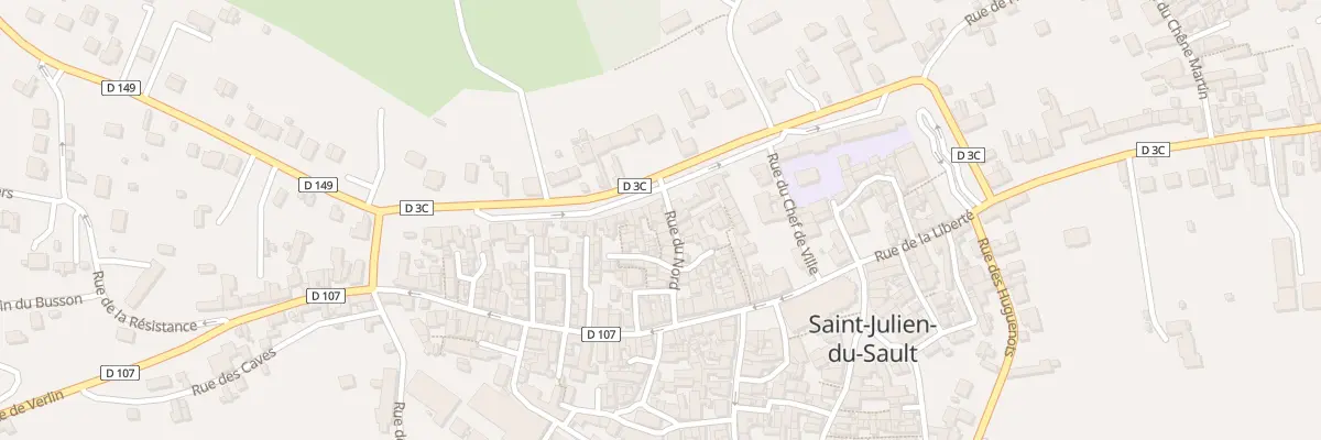 Plan du 15 Rue du Nord à Saint-Julien-du-Sault