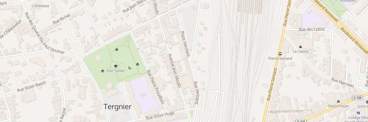 Plan du 17 Rue Herment à Tergnier
