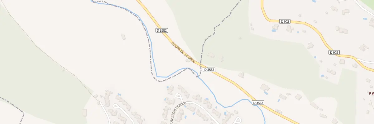 Plan du 2186 Rte de Lodève aux Plans