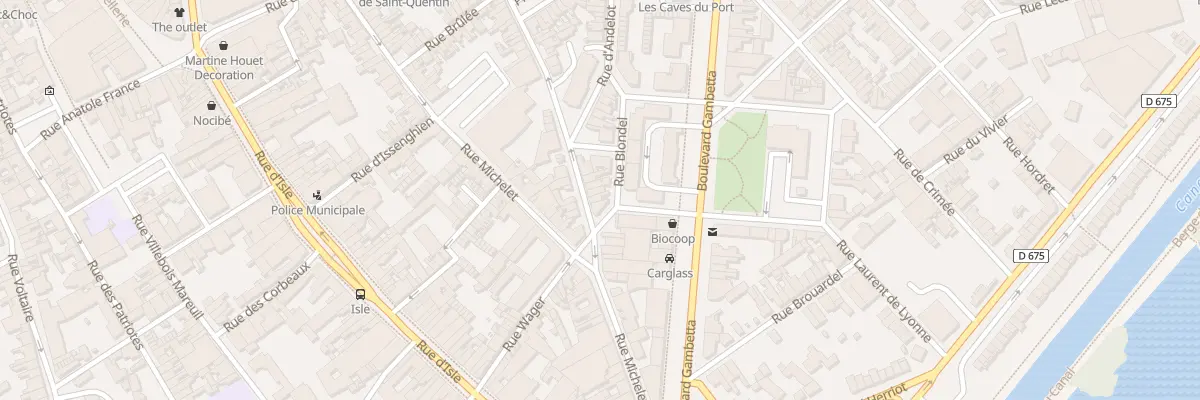 Plan du 61 Rue Danton à Saint-Quentin