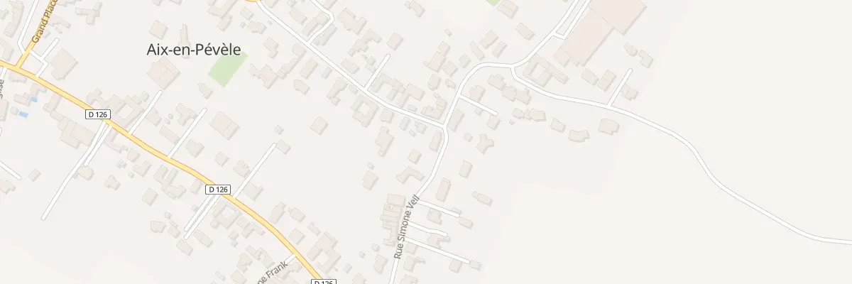 Plan du 236 Rue du Marechal Leclerc à Aix-en-Pévèle