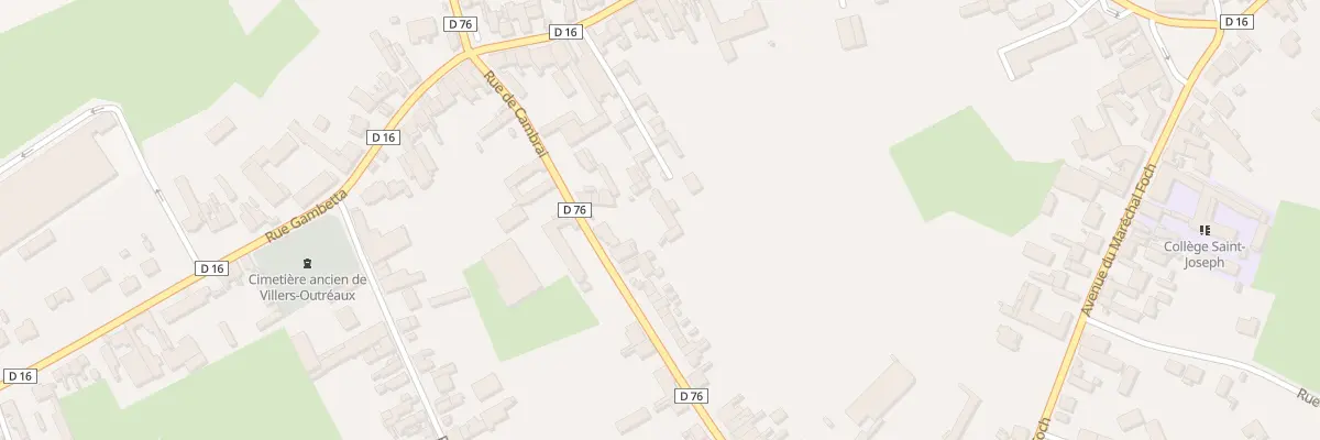 Plan du 19 Rue de Cambrai à Villers-Outréaux