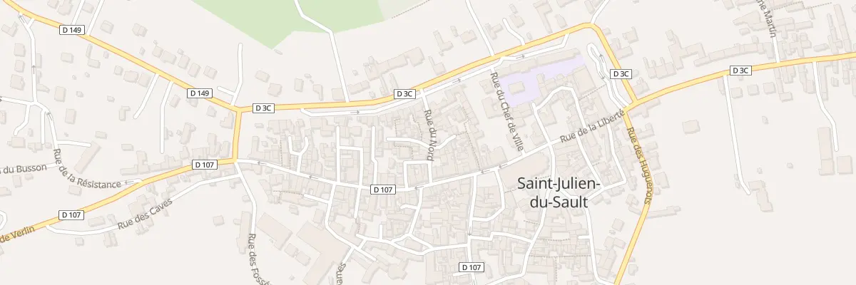 Plan du 7 Rue du Nord à Saint-Julien-du-Sault