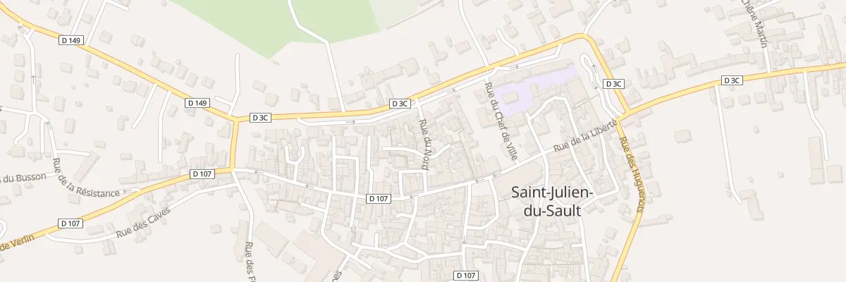 Plan du 11A Rue du Nord à Saint-Julien-du-Sault