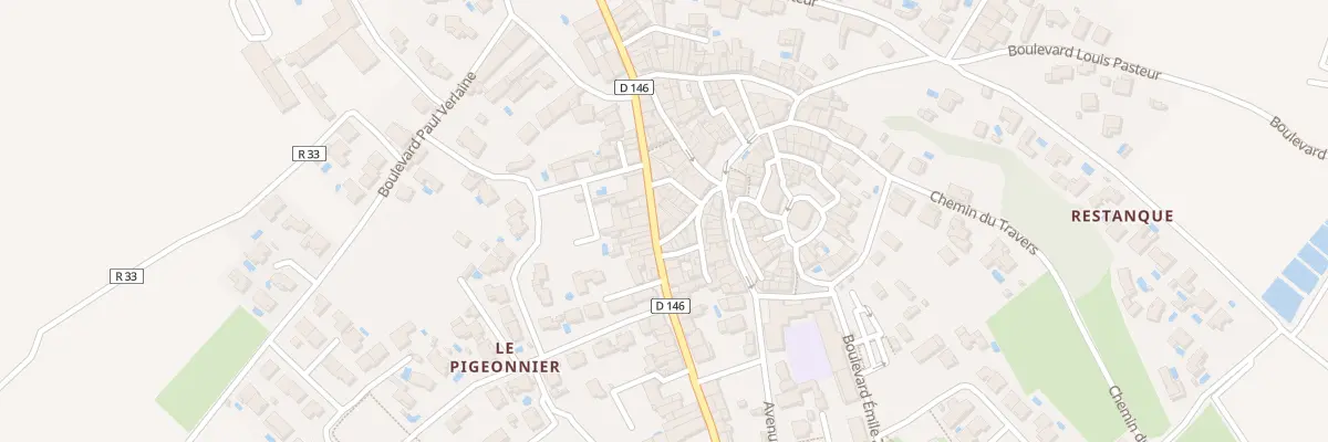Plan du 24 Av Jean Moulin à Abeilhan