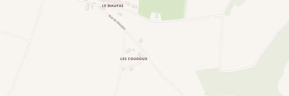 Plan du 5232 Le Maupas à Contigny