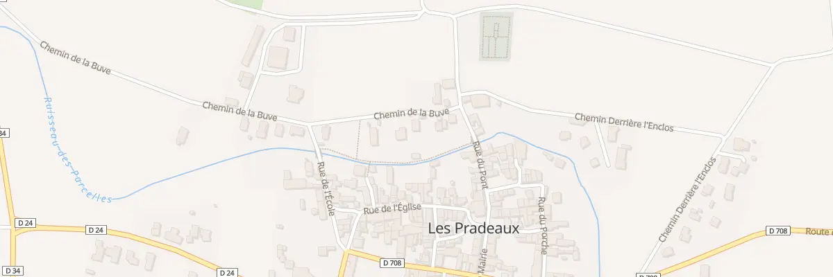 Plan du 7 Che de la Buve aux Pradeaux