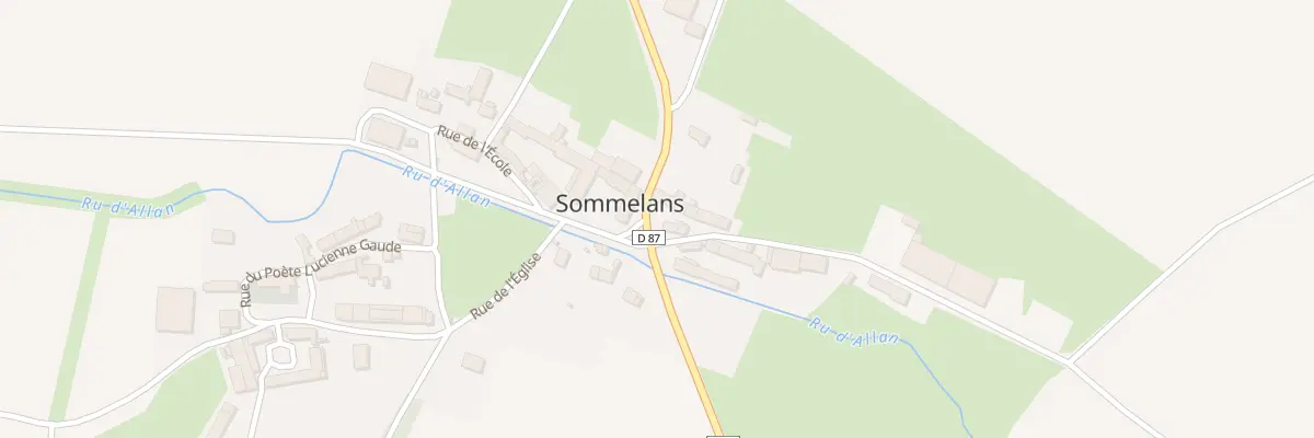 Plan du 1 Rte de Neuilly-saint-front à Sommelans