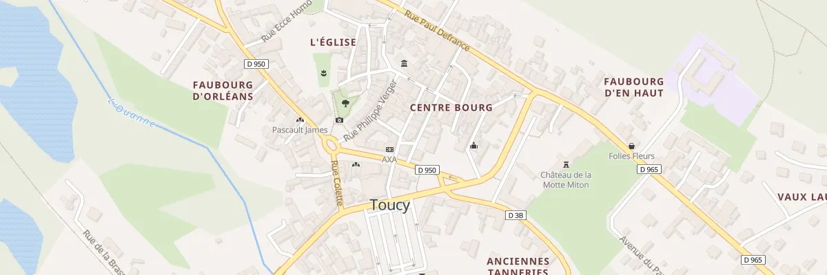 Plan du 3 Rue des Cavaliers à Toucy
