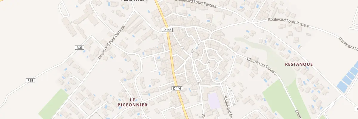 Plan du 3 Rue Pierre et Marie Curie à Abeilhan