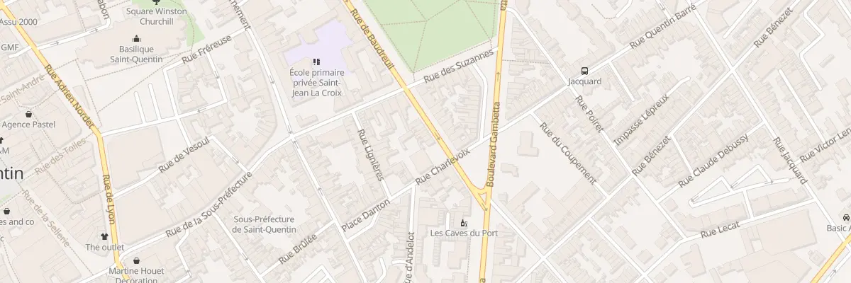 Plan du 128 Rue de Baudreuil à Saint-Quentin