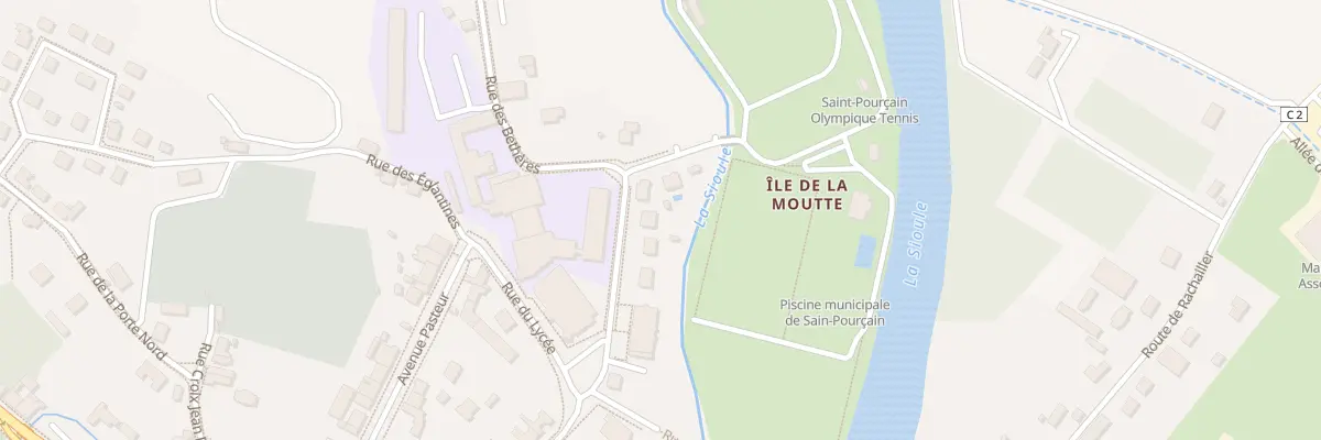 Plan du 32 Rue de la Moutte à Saint-Pourçain-sur-Sioule