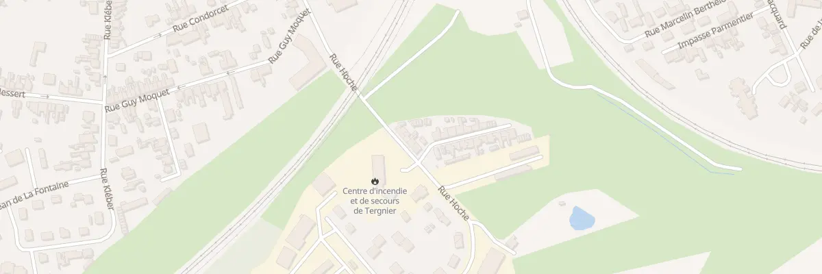 Plan du 13 Rue Hoche à Tergnier
