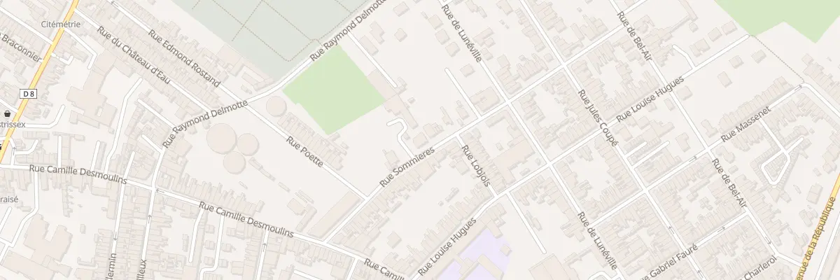 Plan du 7 Rue Sommières à Saint-Quentin
