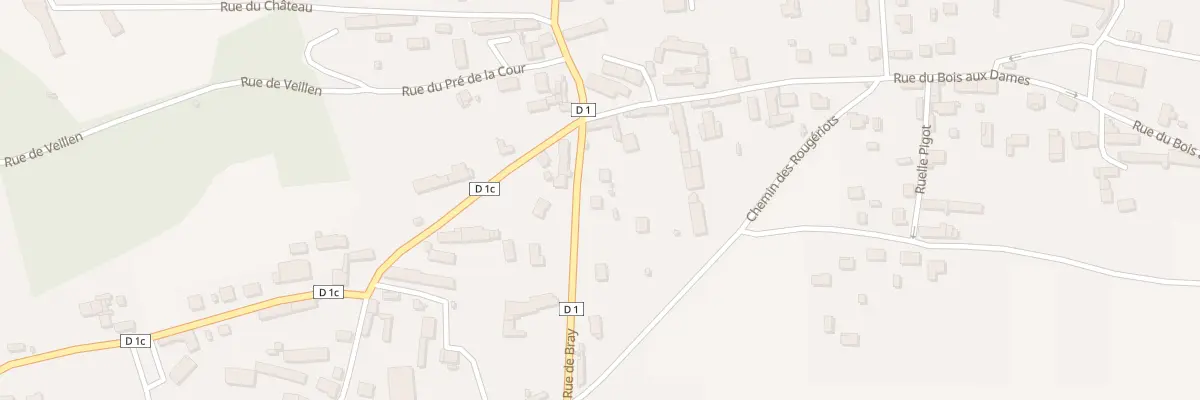 Plan du 3 Rue de Bray à Soisy-Bouy