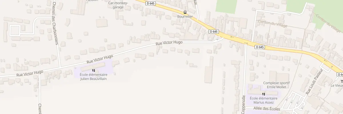 Plan du 9 Rue Victor Hugo à Abscon