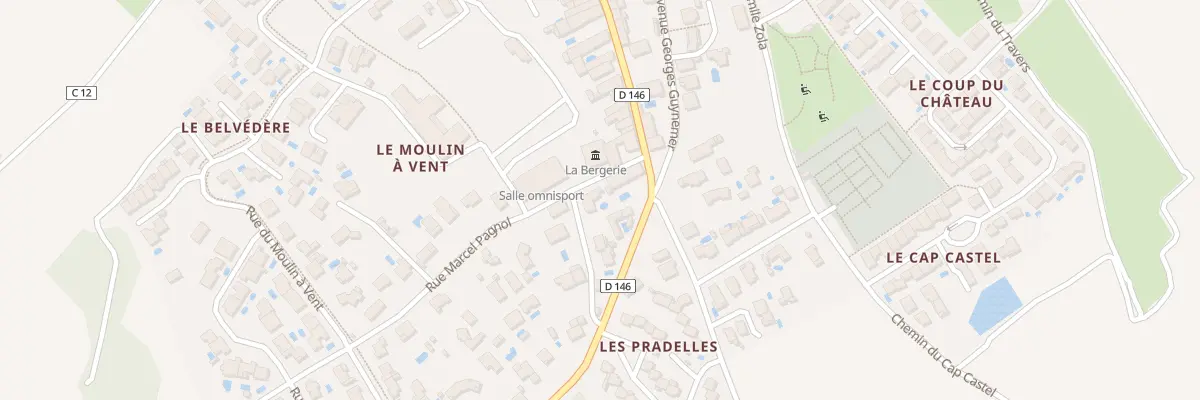 Plan du 2B Rue Jules Massenet à Abeilhan