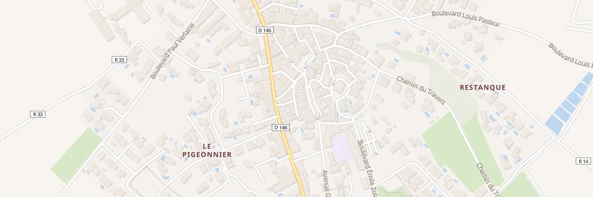 Plan du 4 Imp Montaigne à Abeilhan
