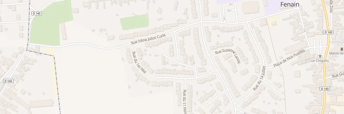 Plan du 49 Rue Irene Joliot Curie à Fenain