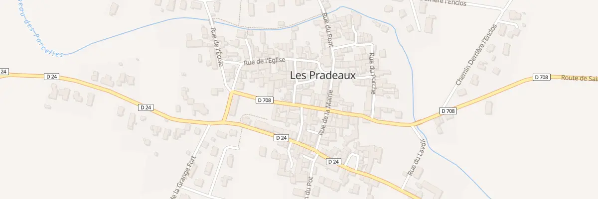 Plan du 2 Rue de la Treille aux Pradeaux