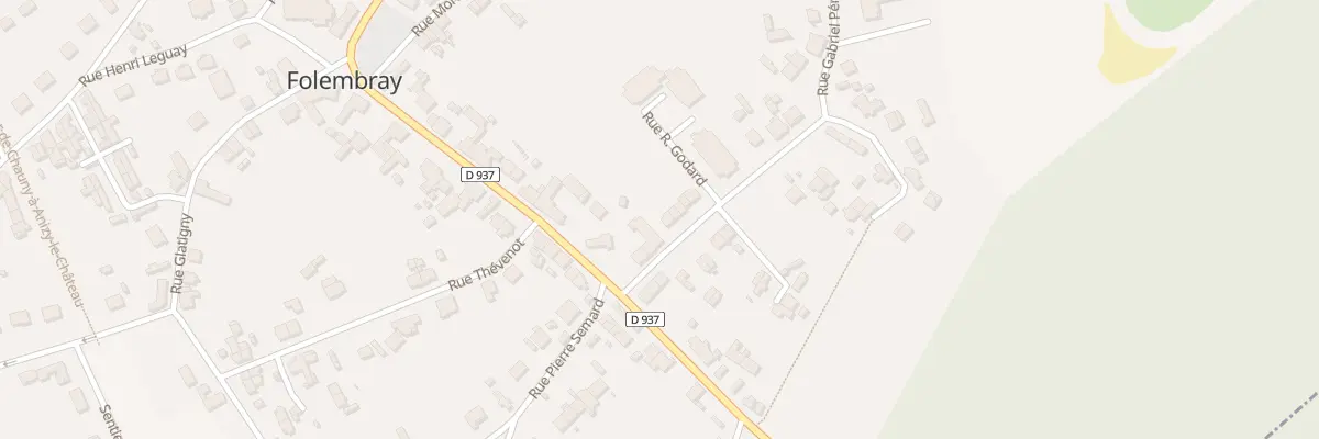 Plan du 30 Rue Gabriel Péri à Folembray