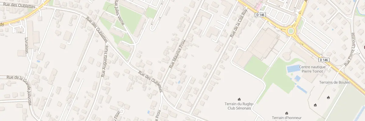 Plan du 23 Rue Maurice Prou à Fontaine-la-Gaillarde