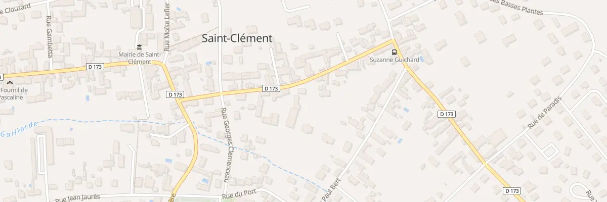 Plan du 58B Rue Charles de Gaulle à Saint-Clément