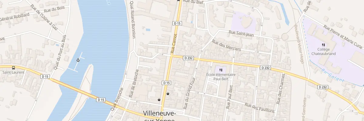Plan du 4 Rue de Valprofonde à Villeneuve-sur-Yonne