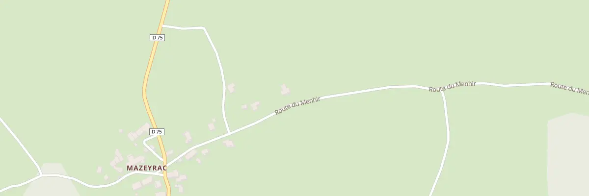 Plan du 5303 Mazeyrac à Saint-Pierre-le-Vieux