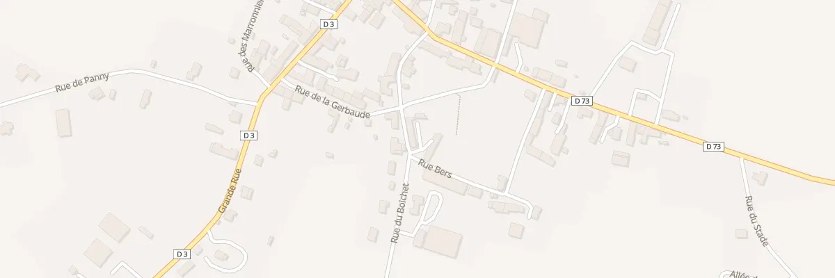Plan du 29 Rue du Boichet à Thury