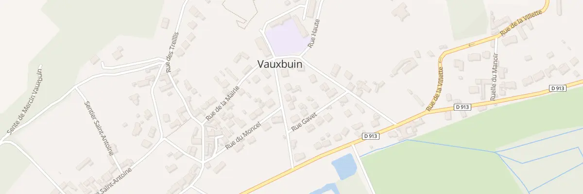 Plan du 61 Rue de la Fabrique à Vauxbuin
