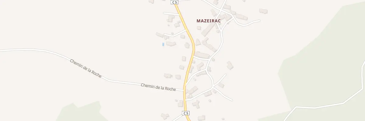 Plan du 5453 Mazeirac à Rimeize