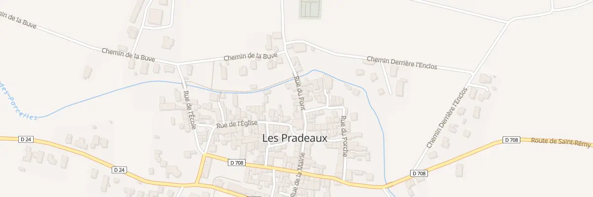 Plan du 5 Rue du Pont aux Pradeaux