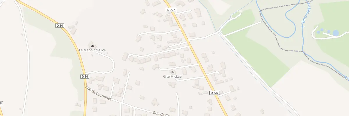 Plan du 1 Imp des Vestiges à Parentignat