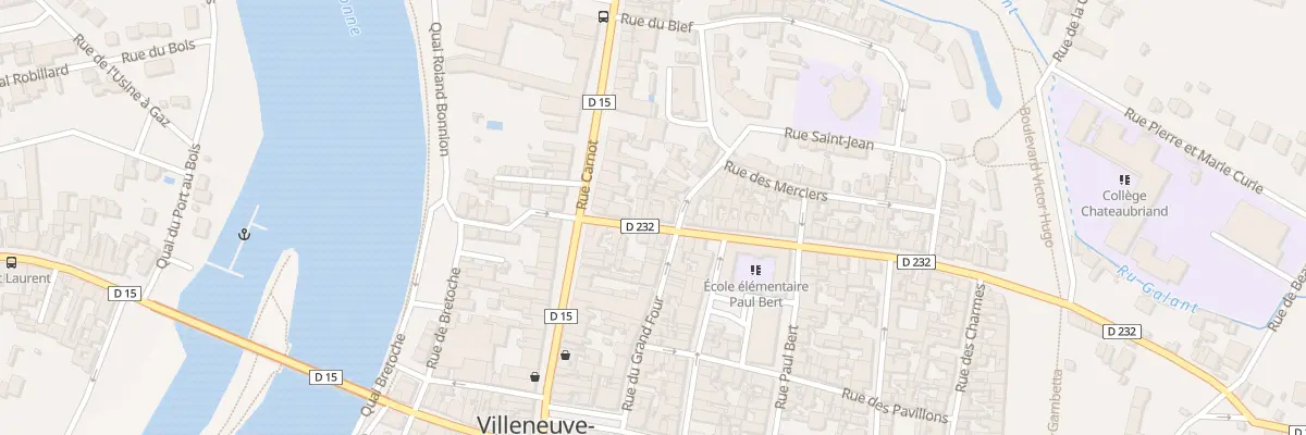 Plan du 11 Rue de Valprofonde à Villeneuve-sur-Yonne