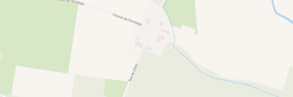 Plan du 1231 Rue du Ghien à Beuvry-la-Forêt