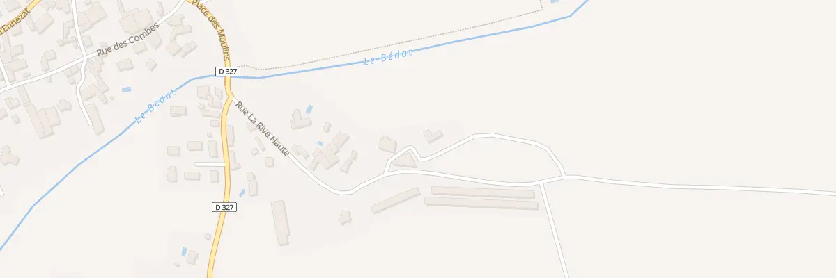 Plan du 7 Rue La Rive Haute à Saint-Laure