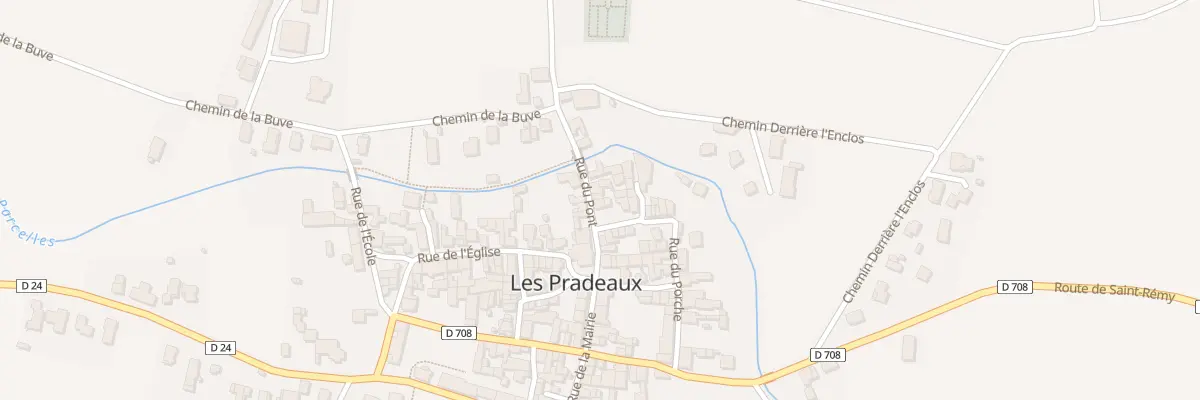 Plan du 6 Rue du Pont aux Pradeaux