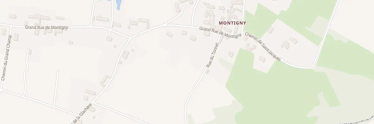 Plan du 13 Rue Grande Rue de Montigny à Monétay-sur-Allier