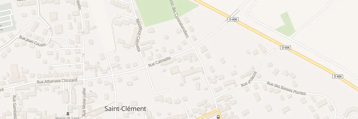 Plan du 20 Rue Calmette à Saint-Clément