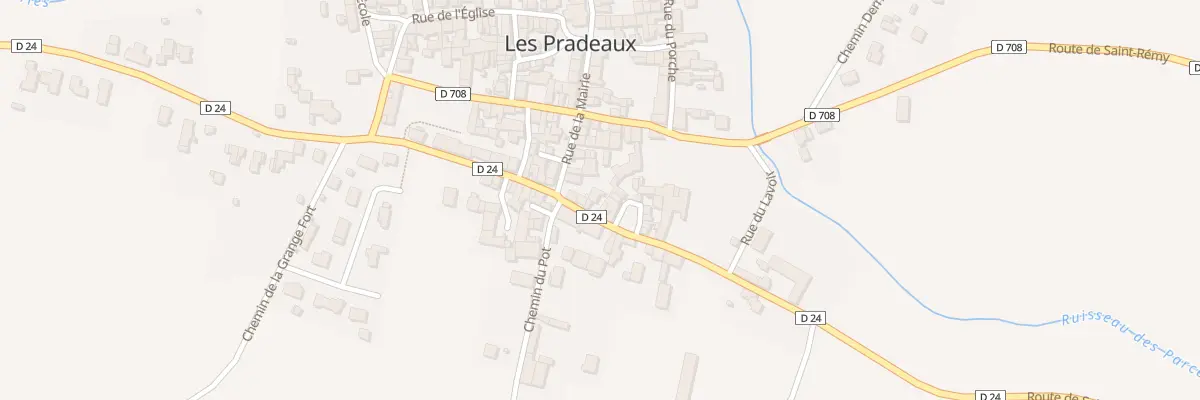 Plan du 17 Rte de Saint-martin aux Pradeaux