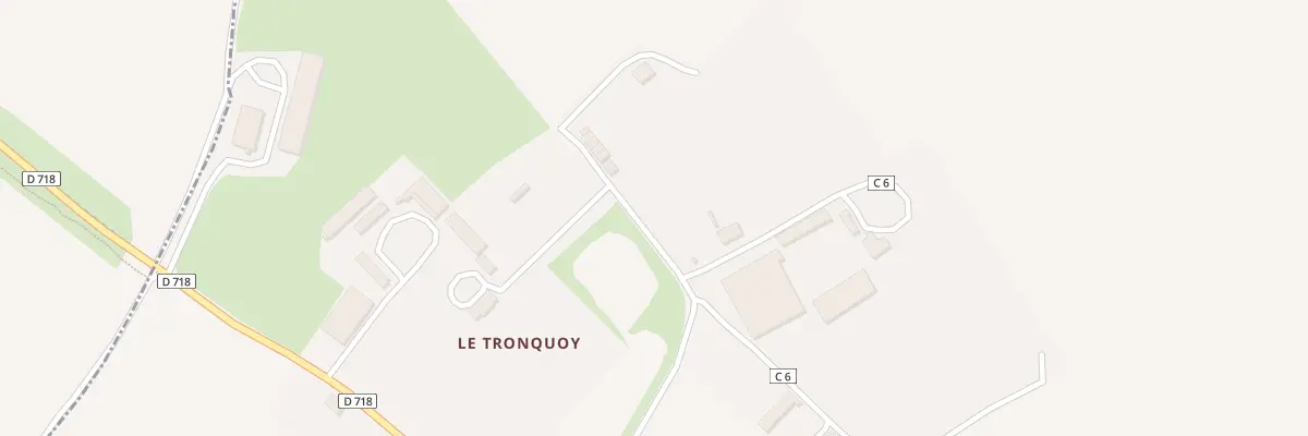 Plan du 17 Ham le Tronquoy à Lesdins