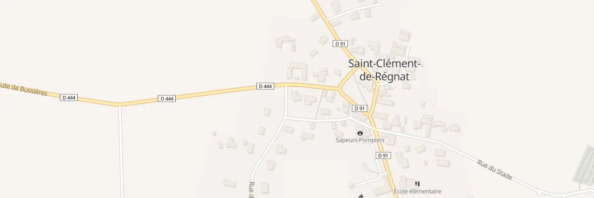 Plan du 9002 Rte de Bussières à Saint-Clément-de-Régnat