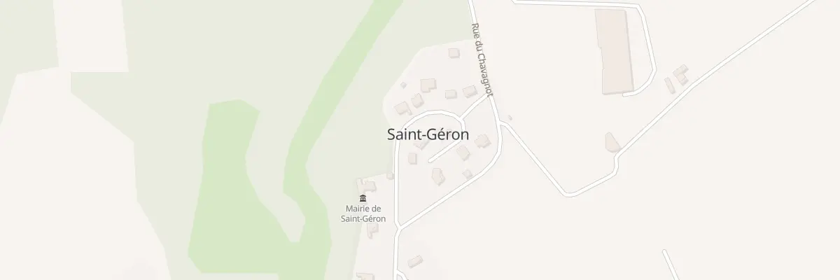 Plan du 5013 Le Bourg à Saint-Géron
