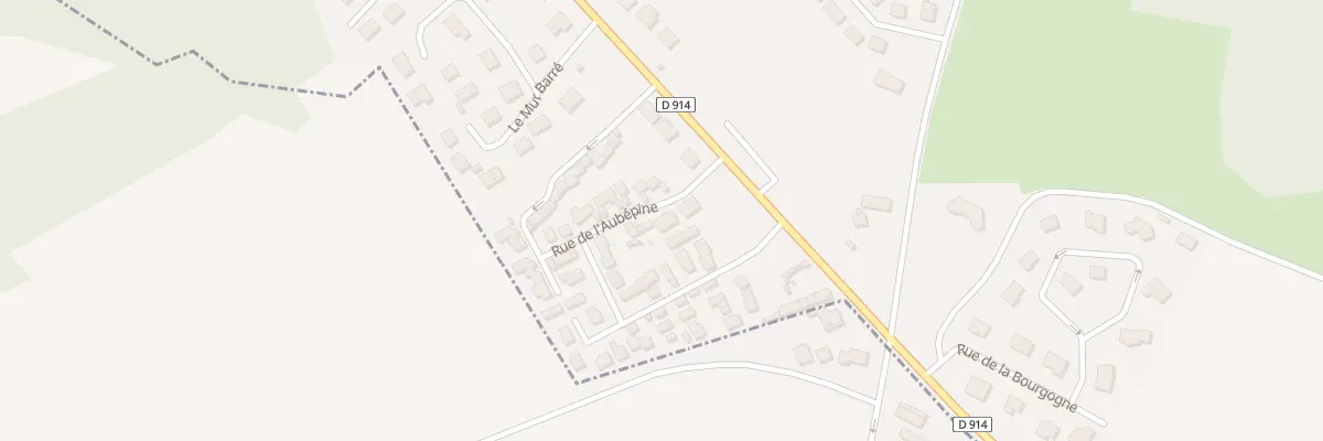 Plan du 20 Rue de l’Aubepine à Pasly