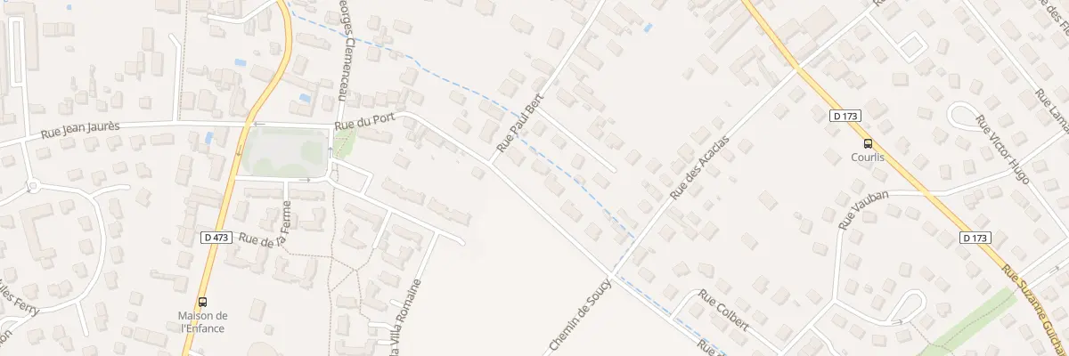 Plan du 13B Rue du Port à Saint-Clément