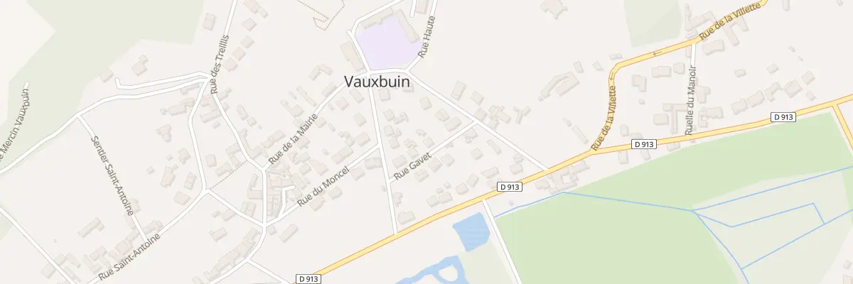 Plan du 58 Rue Gavet à Vauxbuin
