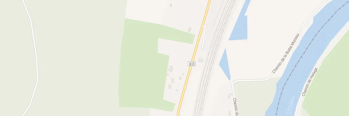 Plan du 9044 Rte de Thèmes à Cézy