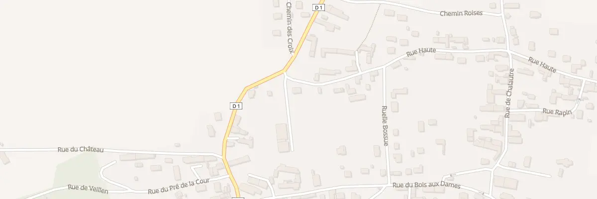 Plan du 2 Rue Haute à Soisy-Bouy