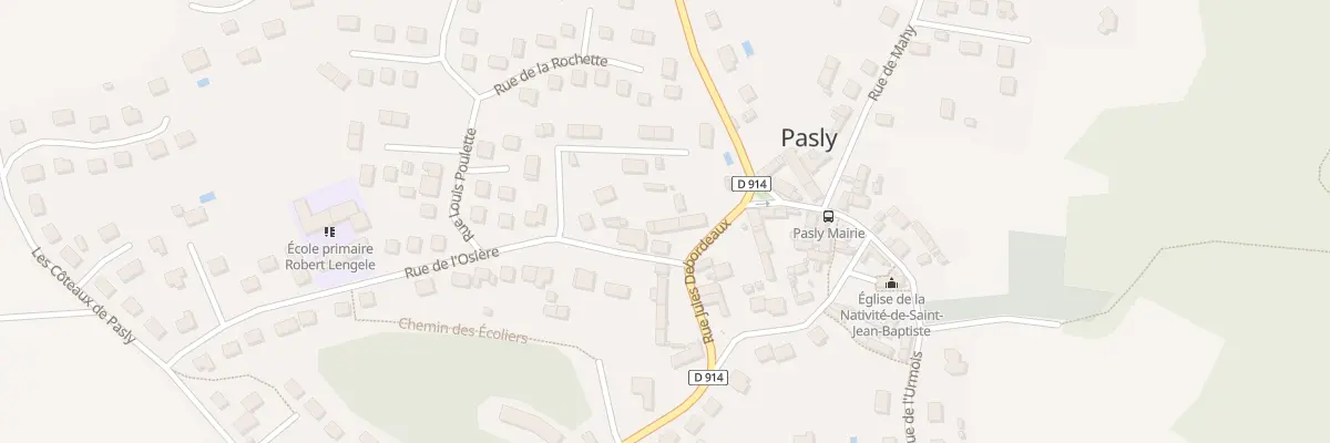 Plan du 21 Rue Jules Debordeaux à Pasly